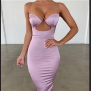💜Oh Polly Lilac SUPER SEXY Bodycon Dress 💜